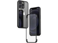 Valenta Valenta Tempered Glass Full Cover Bumper Case Apple iPhone 14 Pro Max Black