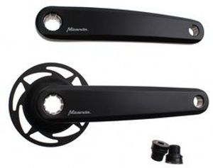 Miranda E-bike crankset 2 isis 170mm zwart + r-ring 857720