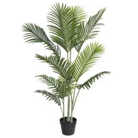VidaXL Kunstpalmboom 120 cm polypropeen groen