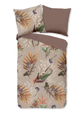 Good Morning Dekbedovertrek "bladeren" - Multi - (135x200 cm) - Katoen