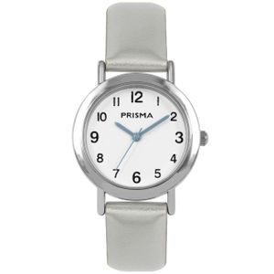 Coolwatch by Prisma CW.356 Kinderhorloge Vera staal/leder zilverkleurig 30 mm