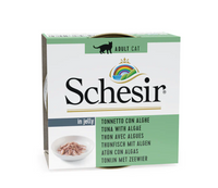 Schesir in Gelei Tonijn/Zeewier natvoer kat 85gr