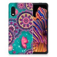 Samsung Xcover Pro | Hoesje maken | Cirkels en Vlinders
