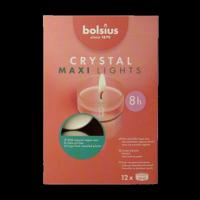 Crystal maxi lights 8 uur doos 12 Stuks