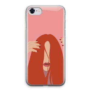 Woke up like this: iPhone 8 Transparant Hoesje