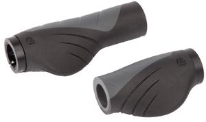 Ergotec Grip aero 2 set handvatten 132/92mm zwart/grijs