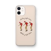 Jingle Ladies: iPhone 12 mini Transparant Hoesje