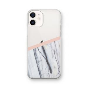 A touch of peach: iPhone 12 Transparant Hoesje