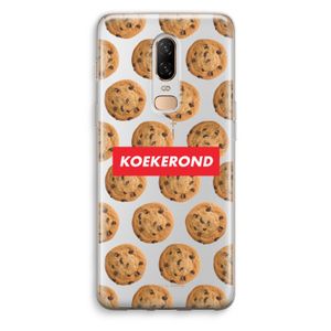 Koekerond: OnePlus 6 Transparant Hoesje