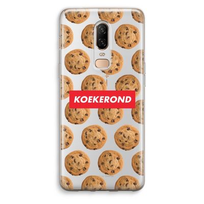 Koekerond: OnePlus 6 Transparant Hoesje