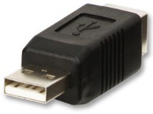 Lindy USB A/B USB B Zwart