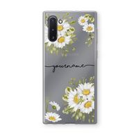 Daisies: Samsung Galaxy Note 10 Transparant Hoesje