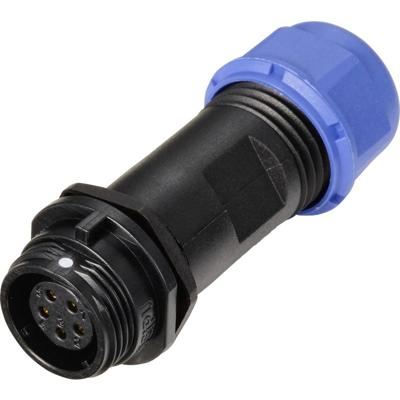 Weipu SP1311 / S 5 II Ronde connector Bus, recht Totaal aantal polen: 5 Serie (ronde connectoren): SP13 1 stuk(s)