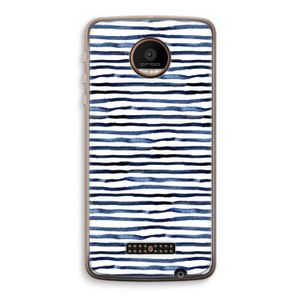 Verrassende lijnen: Motorola Moto Z Force Transparant Hoesje
