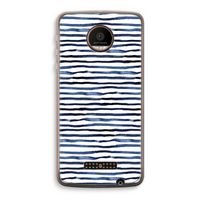 Verrassende lijnen: Motorola Moto Z Force Transparant Hoesje