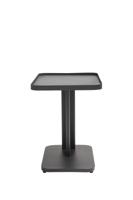 Qopps Okios bijzettafel 50.5 x 35.5 cm hoog 46.5cm mat royal grey