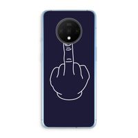 F**k U: OnePlus 7T Transparant Hoesje