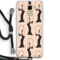 Pop Some Kim: Samsung Galaxy J6 (2018) Transparant Hoesje met koord