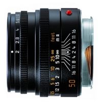 Leica Summicron-M 50mm f/2.0 M-mount objectief Zwart