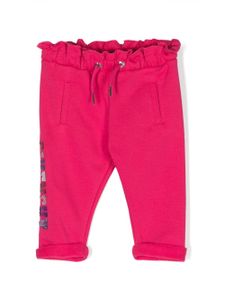 Givenchy Kids pantalon de jogging à sequins - Rose