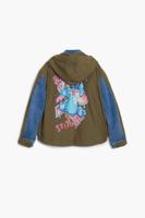 Parka gecombineerd Stitch™ - GREEN - 11/12
