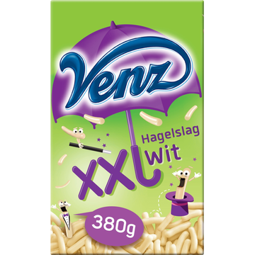 Venz XXL hagelslag wit 380 g bij Jumbo