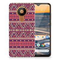 Nokia 5.3 | TPU bumper | Aztec Paars Nokia 5.3 | TPU bumper | Aztec Paars