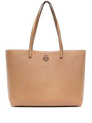 Tory Burch sac cabas McGraw en cuir - Marron
