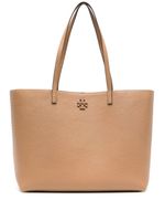 Tory Burch sac cabas McGraw en cuir - Marron - thumbnail