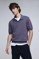 Jacquard polo - BROWN - L
