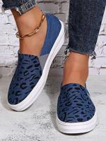 Leopard Casual Fabric Casual Shoes