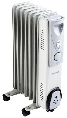 Ravanson OH-07 electrische verwarming Binnen Grijs 1500 W Olie elektrisch verwarmingstoestel