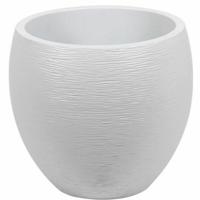 Bloempot EDA Graphit Cirkelvormig Wit Ø 50 cm