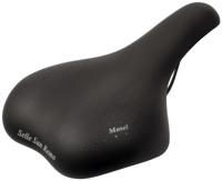 Fietszadel Selle San Remo Mosel voor stads-/trekkingfietsen - zwart (werkplaatsverpakking)