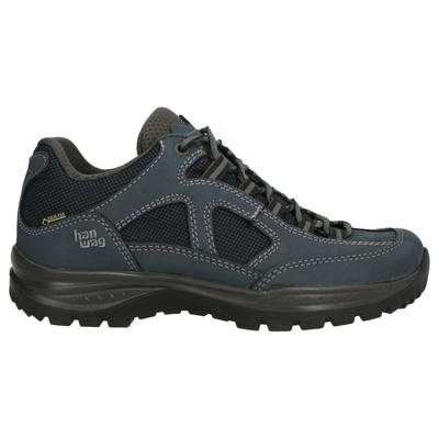Hanwag Gritstone II Wide GTX Lage Wandelschoen Dames Navy/Asphalt 4,5