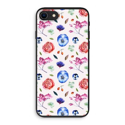 Bloemetjes: iPhone SE 2020 Biologisch afbreekbaar hoesje