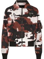 Dolce & Gabbana veste à imprimé camouflage - Rouge Dolce & Gabbana veste à imprimé camouflage - Rouge