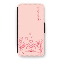 Love is in the air: iPhone 7 Flip Hoesje