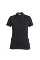 Icebreaker 150 Tech Lite III SS Polo Dames Black XS