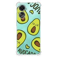 OPPO A78 4G Stevig | Bumper Hoesje | Avocado Singing OPPO A78 4G Stevig | Bumper Hoesje | Avocado Singing