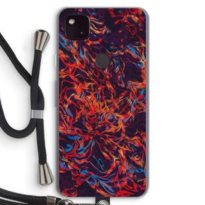 Lucifer: Pixel 4a 5G Transparant Hoesje met koord