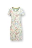 Pip Studio Daisy Nachthemd Korte Mouw Querida Wit XL Pip Studio Daisy Nachthemd Korte Mouw Querida Wit XL