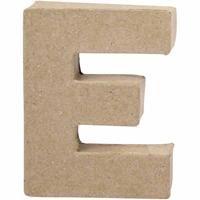 Creativ Company Letter papier-maché - e, 10cm
