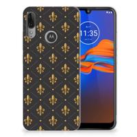 Motorola Moto E6 Plus | TPU bumper | Franse Lelie