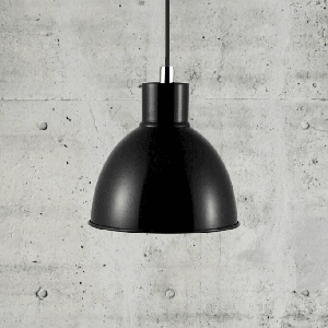 Nordlux Hanglamp zwart &apos;Pop&apos; hanglamp metaal 21 cm