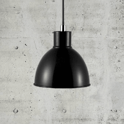 Nordlux Hanglamp zwart &apos;Pop&apos; hanglamp metaal 21 cm