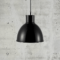 Nordlux Hanglamp zwart &apos;Pop&apos; hanglamp metaal 21 cm