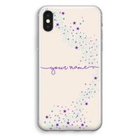 Sterren: iPhone X Transparant Hoesje Sterren: iPhone X Transparant Hoesje