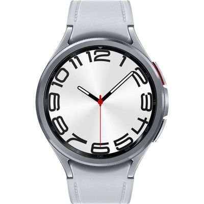 Samsung Galaxy Watch6 Classic Watch6 Classic 3,81 cm (1.5") OLED 47 mm Digitaal 480 x 480 Pixels Touchscreen Zilver Wifi GPS