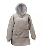 Oversized Hoodie stone 70x50x87 cm Unique Living - Unique living